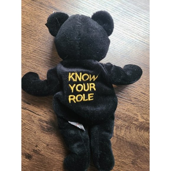 WWF Attitude bear THE ROCK NWT - Picture 5 of 5